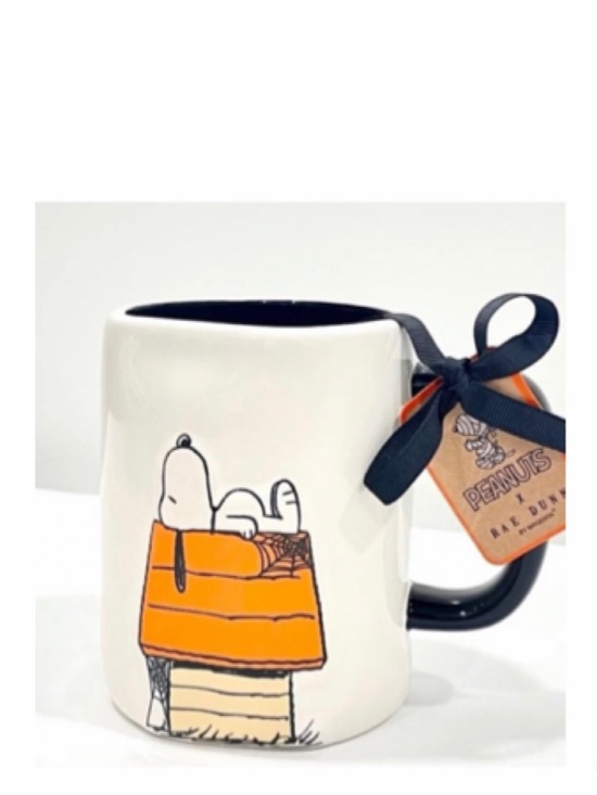Rae Dunn Other - NEW Rae Dunn Snoopy Peanuts Home Spooky Home Mug Halloween